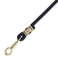 Uwiąz z liny z karabińczykiem bezpiecznym PH  COVALLIERO grafitowy