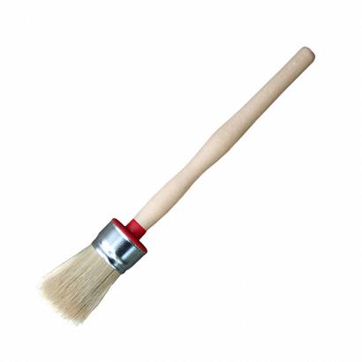 Hoof oil brush SIMON with wooden handle / 013