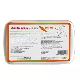 Lick ENERGY LICKS Carrot / 750g - 2