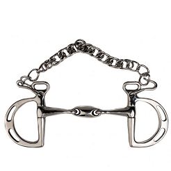 Wędzidło skokowe złącznikiem METALAB typu Kimberwick 590064