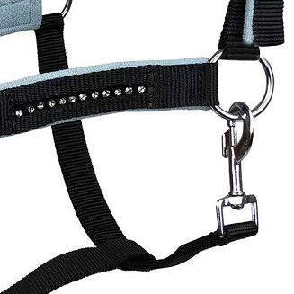 Kantar taśmowy Y Quartz podszywany - czarny / 1817 - 3