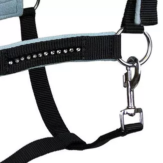 Tape halter QUARTZ padded - black - 3