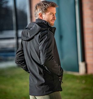 Man's' Softshell jacket HKM  Sport Black / 5274 - 4