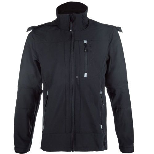 HKM Kurtka jeździecka softshell SPORT - czarna