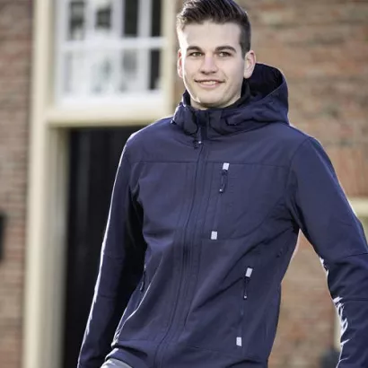Kurtka jeździecka softshell HKM Sport - męska / 5274