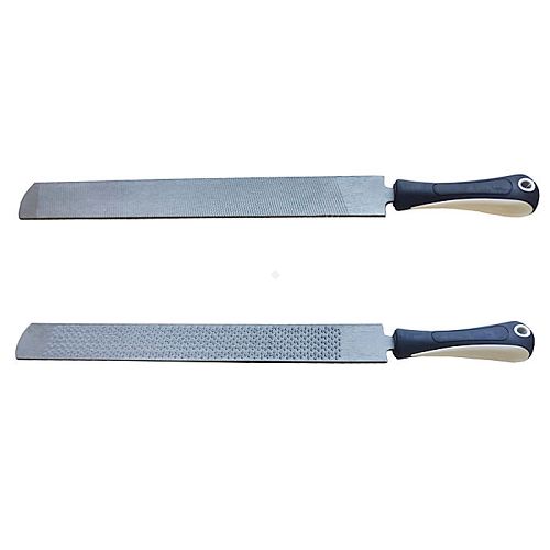 Double-sided hoof rasp NC with plastic handle
