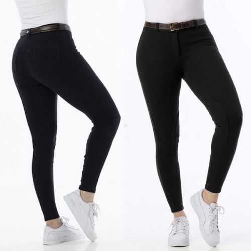 Ladies' Breeches RIDING WORLD Memphis - black / 98940