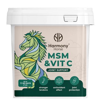 MSM & Vitamin C HARMONY HORSE – MSM with vitamin C for horses, 900 g