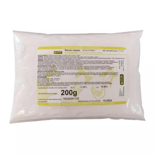 Siarczan magnezu, sól gorzka  200 g