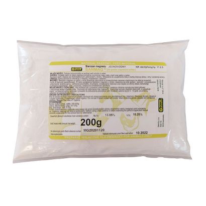 Magnesium sulfate, Epsom salt 200 g