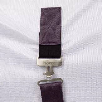 La Paz Fly Set HORZE with Rug, Detachable Neck and Mask, White snad Black Plum/ 24845 - 4