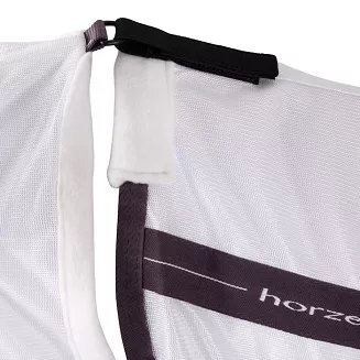 La Paz Fly Set HORZE with Rug, Detachable Neck and Mask, White snad Black Plum/ 24845 - 8