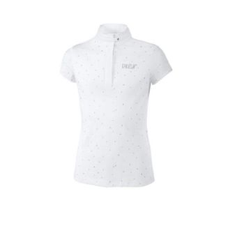 Koszulka konkursowa PIKEUR TIANA młodzieżowa - white