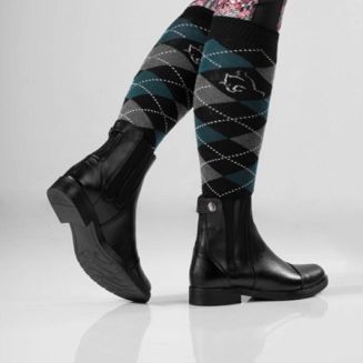 RUSTLER Tara Laced Paddock Boots with Rear Zipper - 5