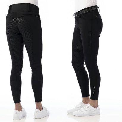 Man's softshell breeches EQUITHÈME "ZERMATT" full silocone / 979619