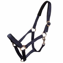 Padded tape halter MUSTANG 55 - navy / 0002