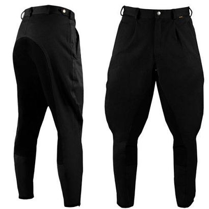 Men's full seat  breeches AMIGO Traper black / 012702H