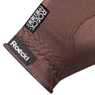 Rękawiczki wykonano z opatentowanego materiału ROECK-GRIP®, który od lat jest znakiem rozpoznawczym marki ROECKL