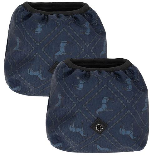 Stirrup Covers QHP Navy Dusk / 5586