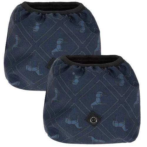 Stirrup Covers QHP Navy Dusk / 5586