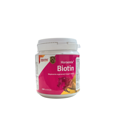 Tabletki z biotyną dla koni DOLFOS Horsemix® Biotin Tabs 150 sztuk