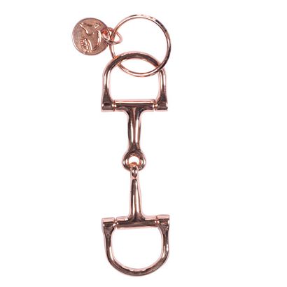 Brelok do kluczy HKM wędzidło, Rose Gold / 13972