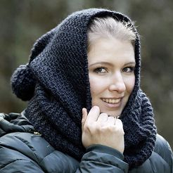 Scarf Hoodie COVALLIERO Autumn/Winter 2020