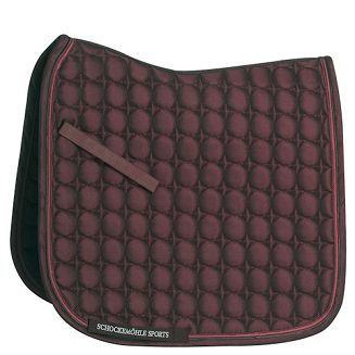 Saddle pad SCHOCKEMÖHLE Glossy Power dressage Autumn - Winter 2020 / 1600-00080 burgundy