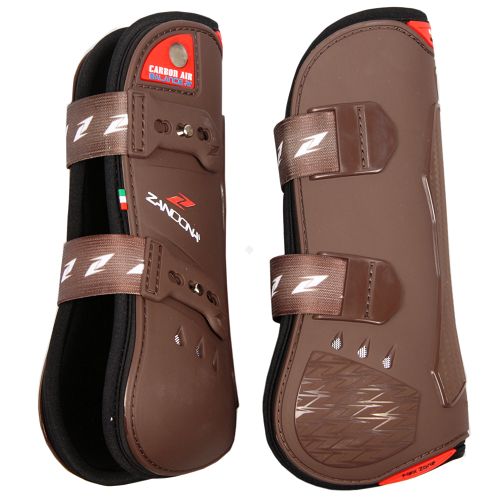 Ochraniacze ZANDONA Carbon Air BALANCE Tendon, magnetyczne, zapinane na kołki - przód / E2110B