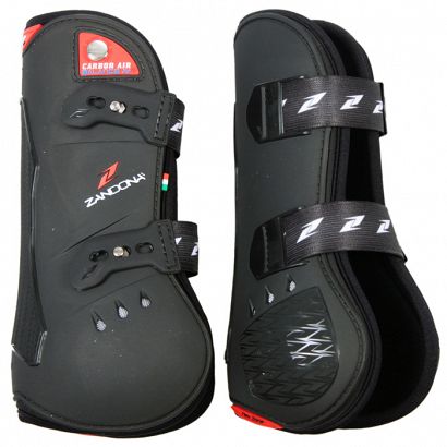 Ochraniacze ZANDONA Carbon Air BALANCE Velcro Tendon