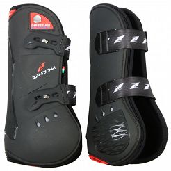 Ochraniacze ZANDONA Carbon Air BALANCE Tendon, magnetyczne, zapinane na kołki - przód / E2110B 