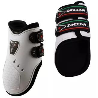 Ochraniacze ZANDONA Superior Air Velcro Fetlock - zapinane na rzepy - tył / E2135-V   - 2