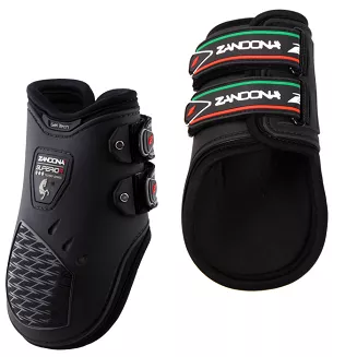 Ochraniacze ZANDONA Superior Air Velcro Fetlock - zapinane na rzepy - tył / E2135-V   - 4
