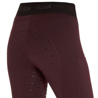 Bryczesy - legginsy ocieplane damskie SCHOCKEMÖHLE Sporty Winter, wine / 2171-00053 - 2