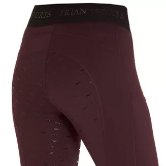 Bryczesy - legginsy ocieplane damskie SCHOCKEMÖHLE Sporty Winter, wine / 2171-00053 - 2