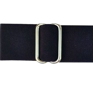 Elastic trouser belt HORSENJOY Bit black / silver - 3