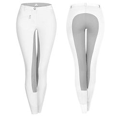 0 Bryczesy konkursowe damskie ELT Fun Sport z dzianiny, z pełnym silikonowym lejem / 32182