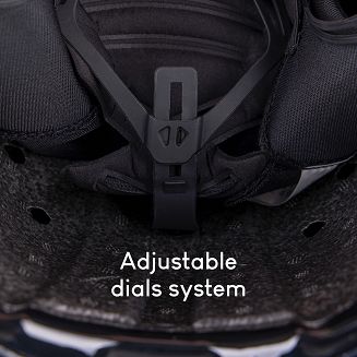 Safety helmet QHP Ohio black,  EN1384:2023 / 8833 - 5