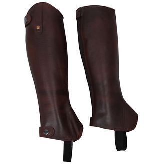 HIPPICA Czapsy Roma - brązowe