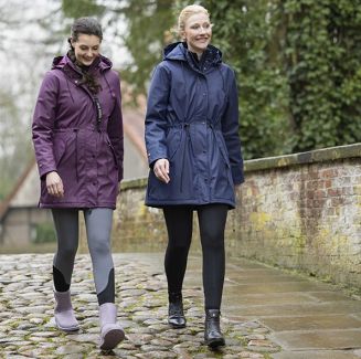 Nieprzemakalna kurtka zimowa HKM Dallas ciemny lila / 14333 - 3