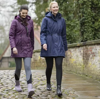 Waterproof Winter Jacket HKM Dallas Dark Lilac / 14333 - 3