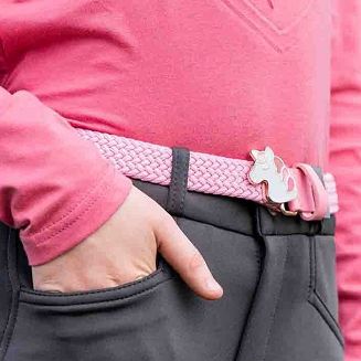 Children’s belt HKM Unicorn – Rose / 13593 - 2