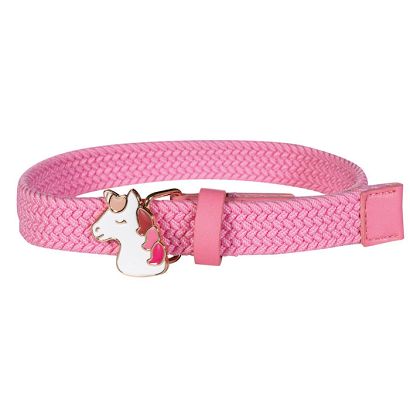 Pasek do spodni dziecięcy HKM Unicorn - Rose / 13593