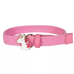 Pasek do spodni dziecięcy HKM Unicorn - Rose / 13593