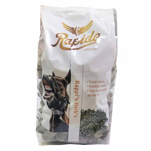 Smaczki dla koni RAPIDE Rappi's - ziołowe i bananowe 1 kg / 1041