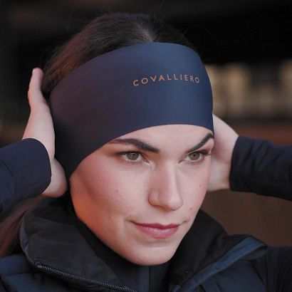 Sports Headband  COVALLIERO for Under a Riding Helmet