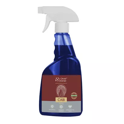 Cabi Spray OVER HORSE - Płyn do kopyt w aerozolu z chelatami miedzi i cynku 500ml
