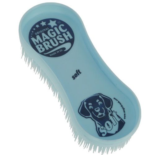 Szczotka dla psa MAGIC BRUSH SOFT - ocean blue.