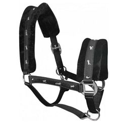 Halter lined with fur