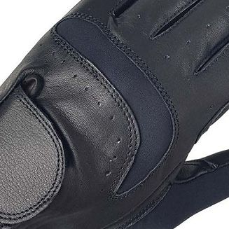 Riding Gloves ALMA Y Leather, Black - 2